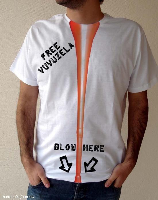 Obrázek vuvuzela tshirt