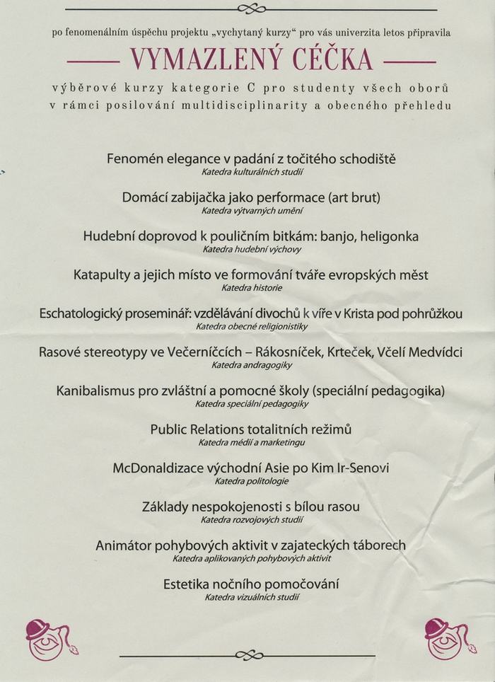 Obrázek vymazleny cecka na upolu