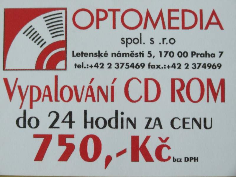 Obrázek vypalovani cd retro