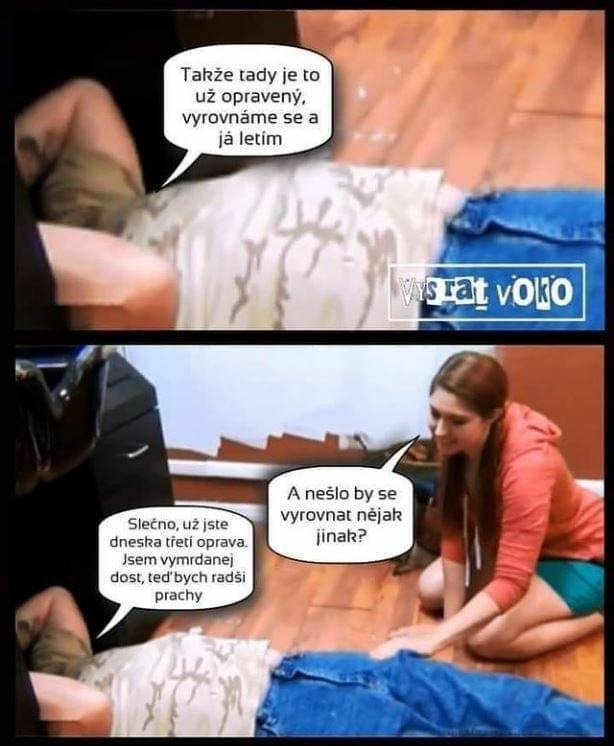 Obrázek vyrovnat prachy