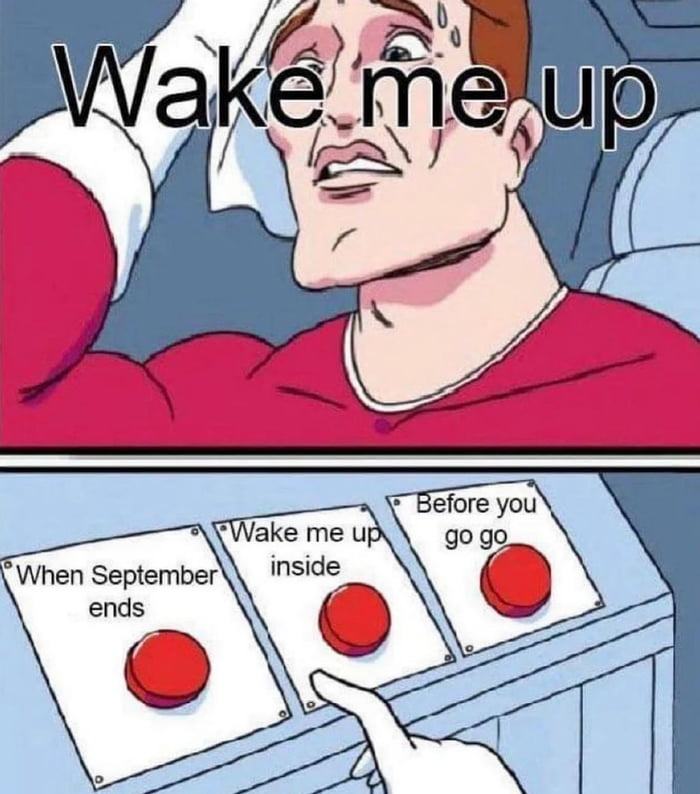 Obrázek wake me up choice