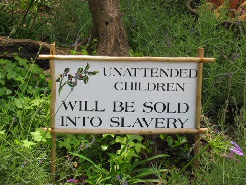 Obrázek warning children