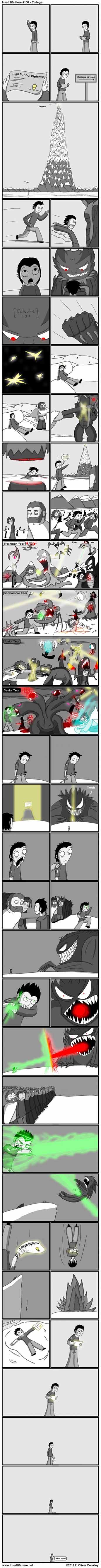 Obrázek what college is like
