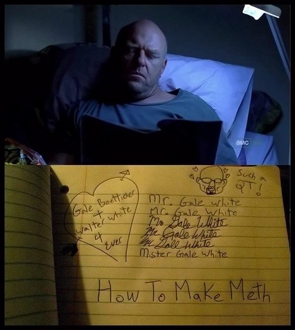 Obrázek what was actually in the notebook