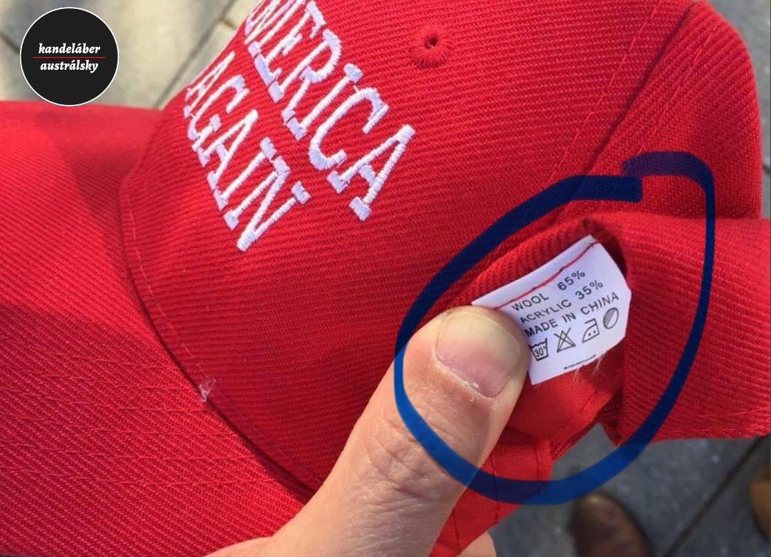 Obrázek who makes america great again