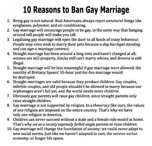 Obrázek why ban gay marriage