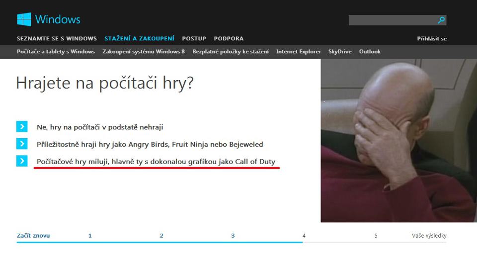Obrázek win 8 a hry