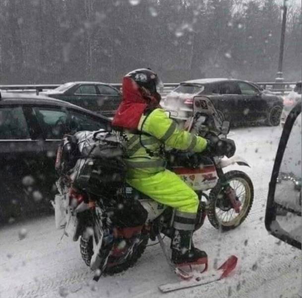 Obrázek winter motorbike tuning