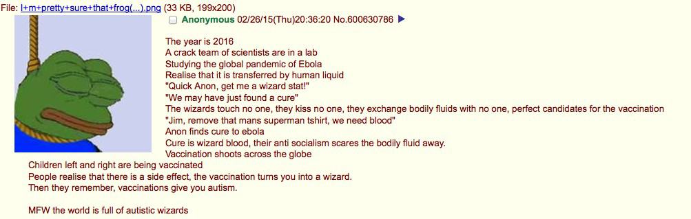 Obrázek wizards cure ebola