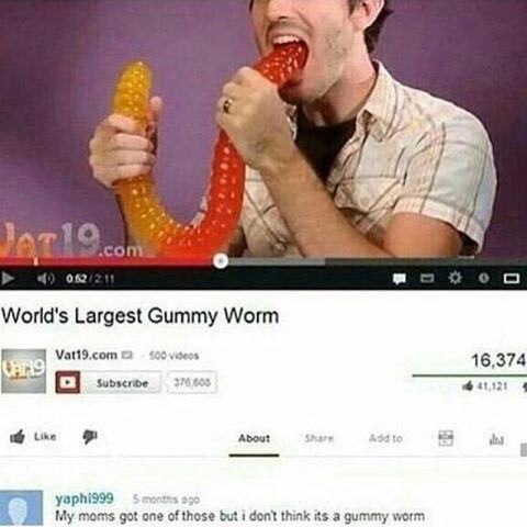 Obrázek worlds largest gummy worm