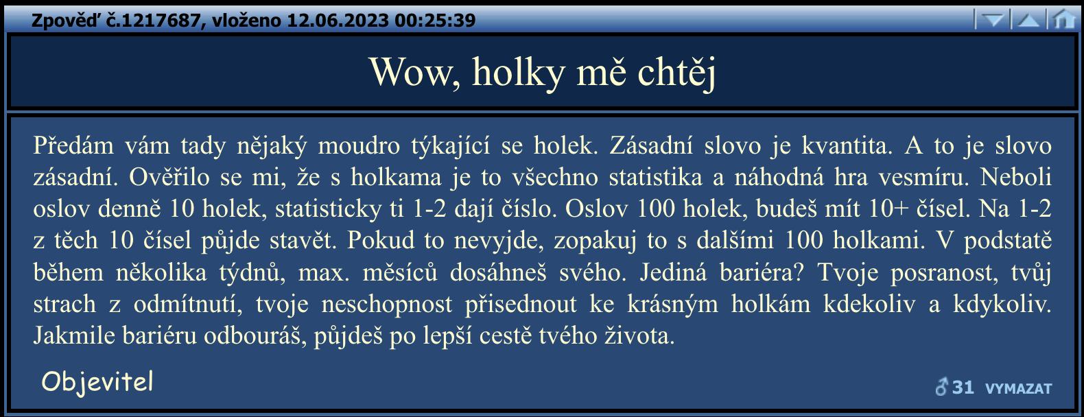 Obrázek wow holky me chtej