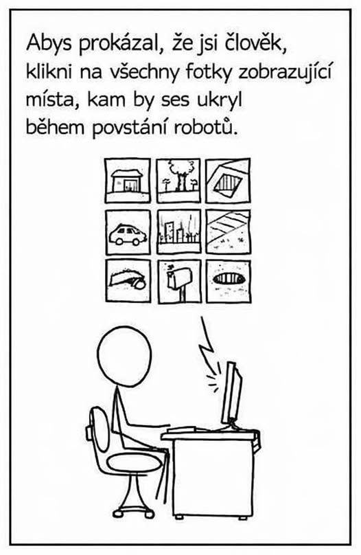 Obrázek xkcd&nbsp;AI&nbsp;robots&nbsp;captcha