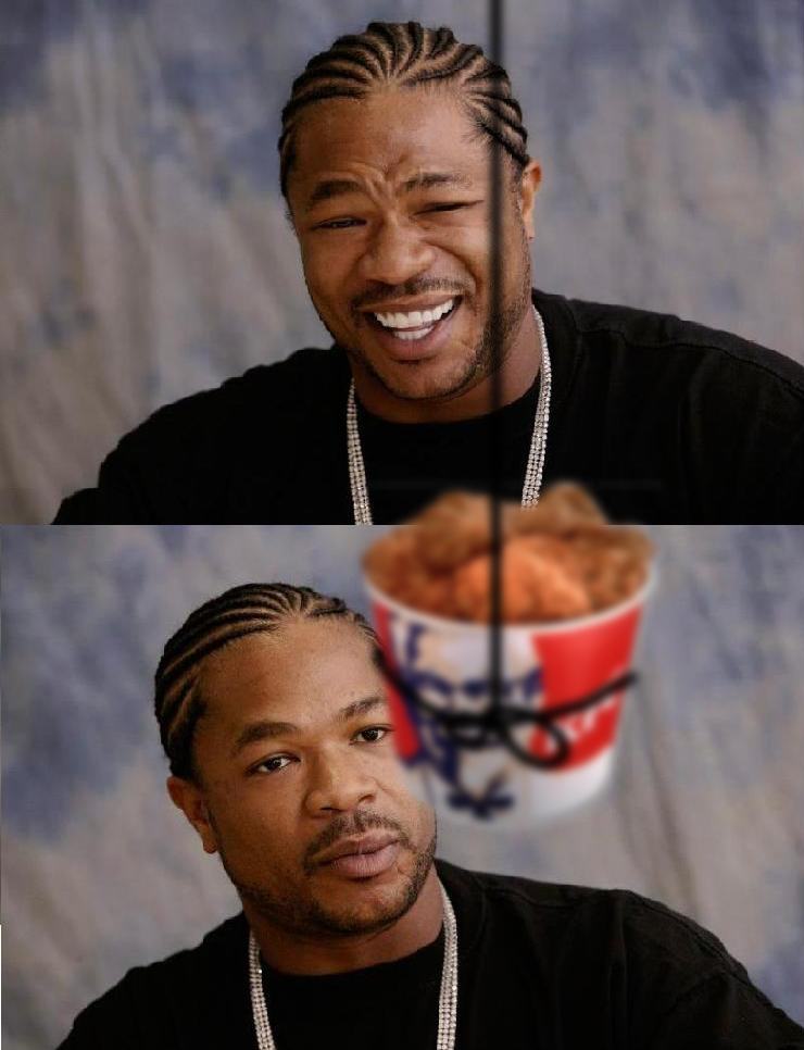 Obrázek xzibit kfc