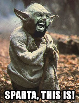 Obrázek yoda sparta