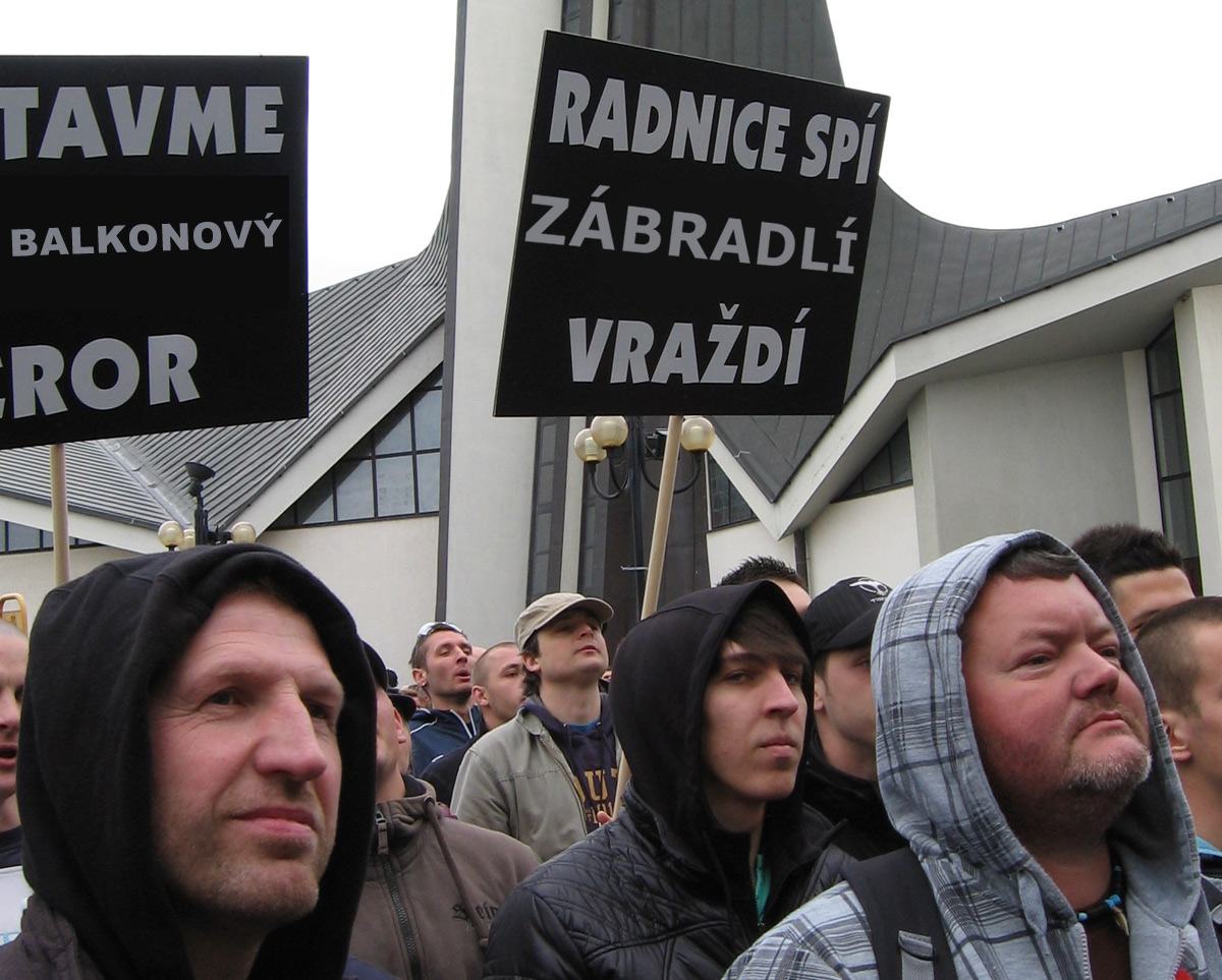 Obrázek zabradli protest