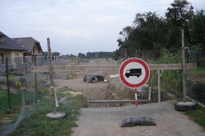 Obrázek zakaz vjezdu