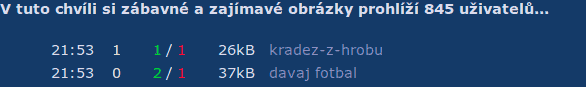 Obrázek zase byl rekord