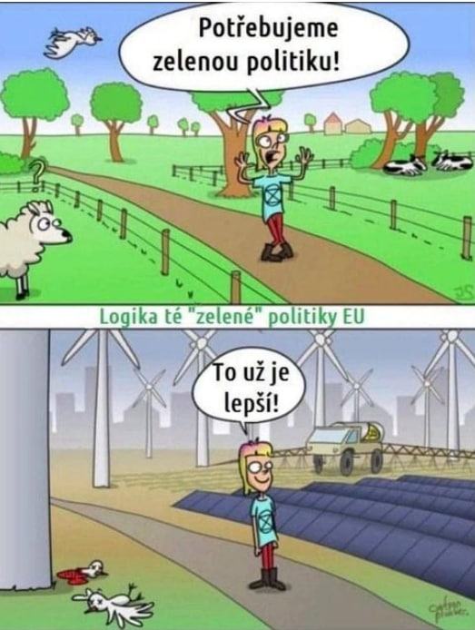 Obrázek zelena politika