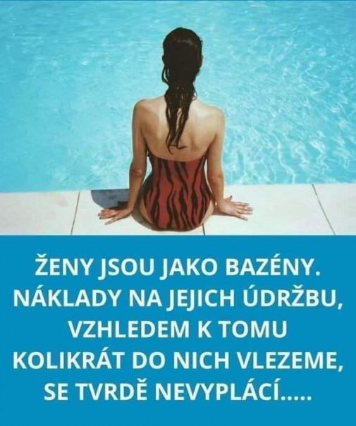 Obrázek zeny jsou jak bazeny