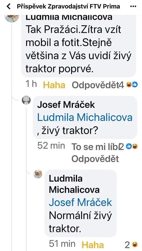 Obrázek zivy traktor