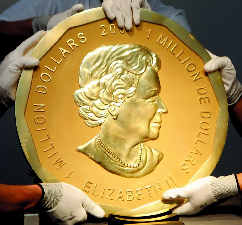 Obrázek zlata minca