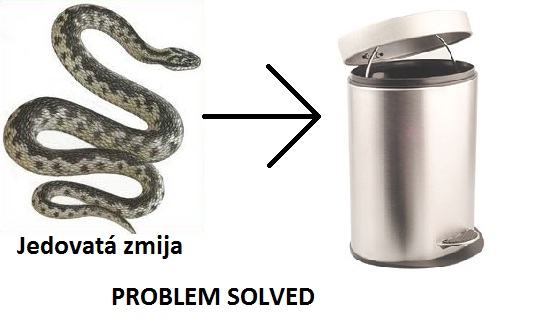 Obrázek zmija zmija