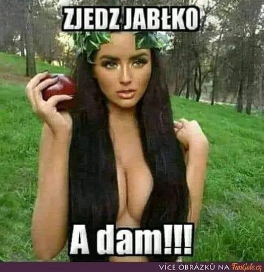 Obrázek zpatky do minulosti jak to bylo s jablkem