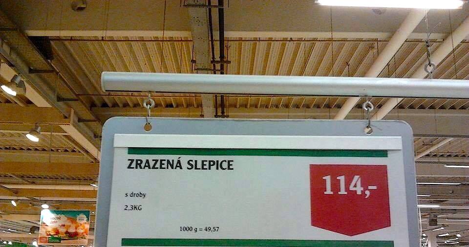 Obrázek zrazena slepice