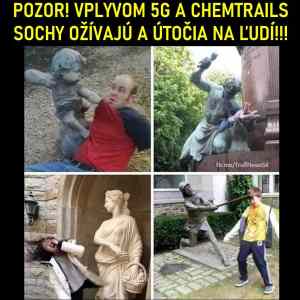 pozor na sochy