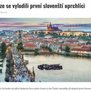 slovensti uprchlici