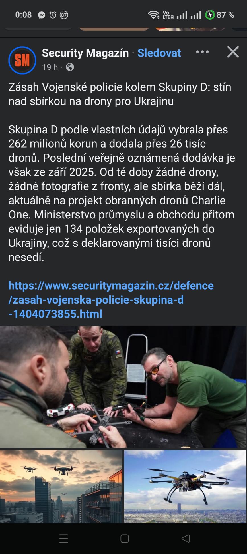 Obrázek 134 dronu misto 26 tisic - dekujeme pane vetchy