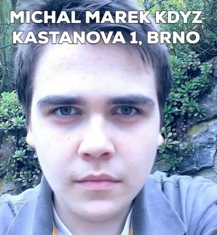Obrázek Michal Marek kdyz Kastanova 1 Brno