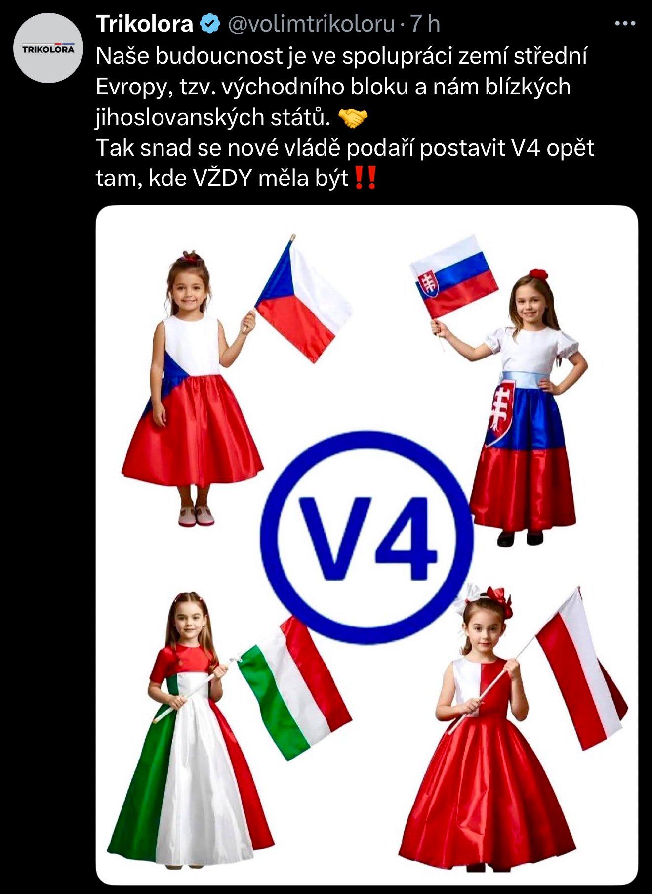 Obrázek Vexilologie podle Trikolory
