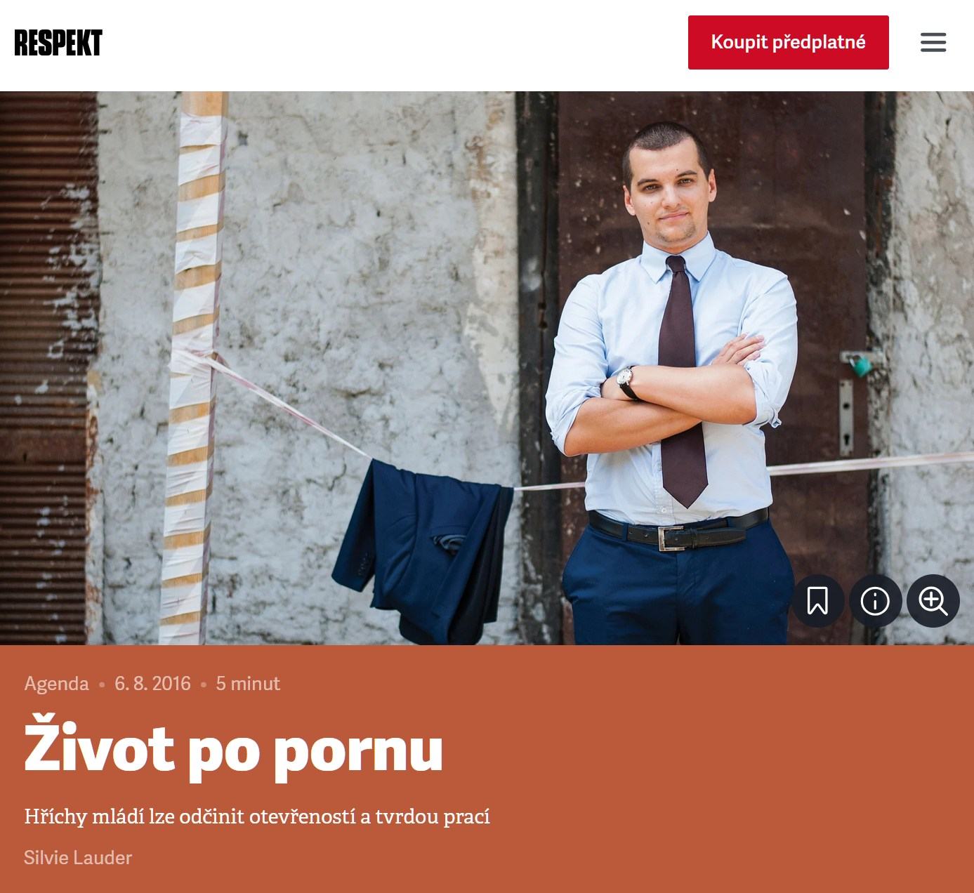 Obrázek ZIvot po gay pornu