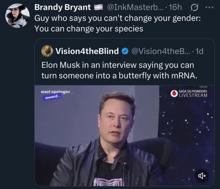 Obrázek cant&nbsp;change&nbsp;gender&nbsp;but&nbsp;you&nbsp;can&nbsp;change&nbsp;species