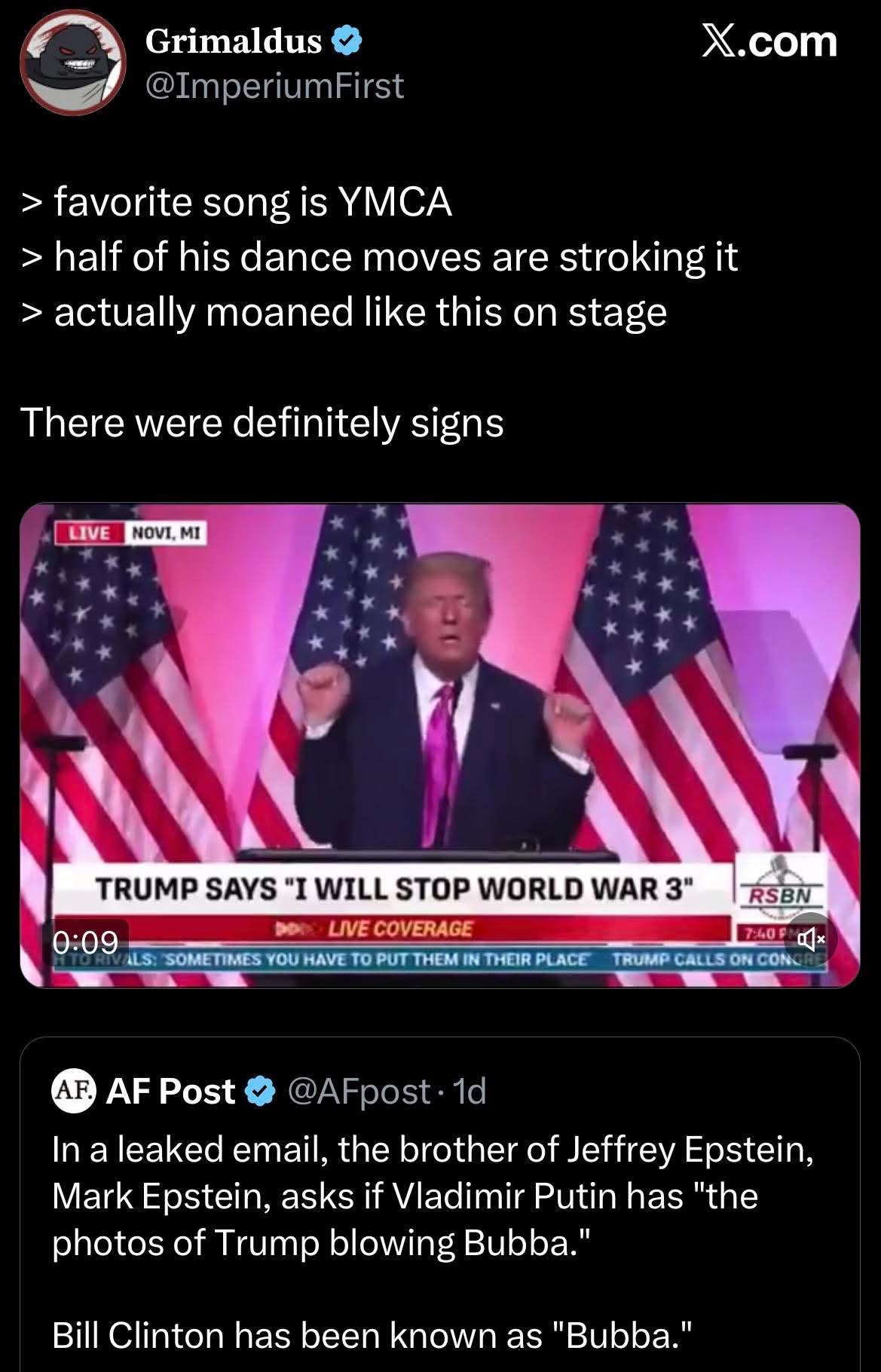 Obrázek not gay tho