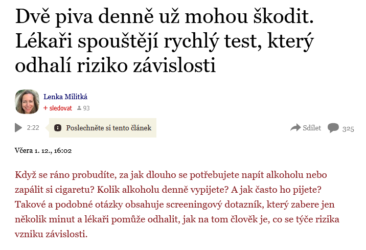 Obrázek novinky varuji