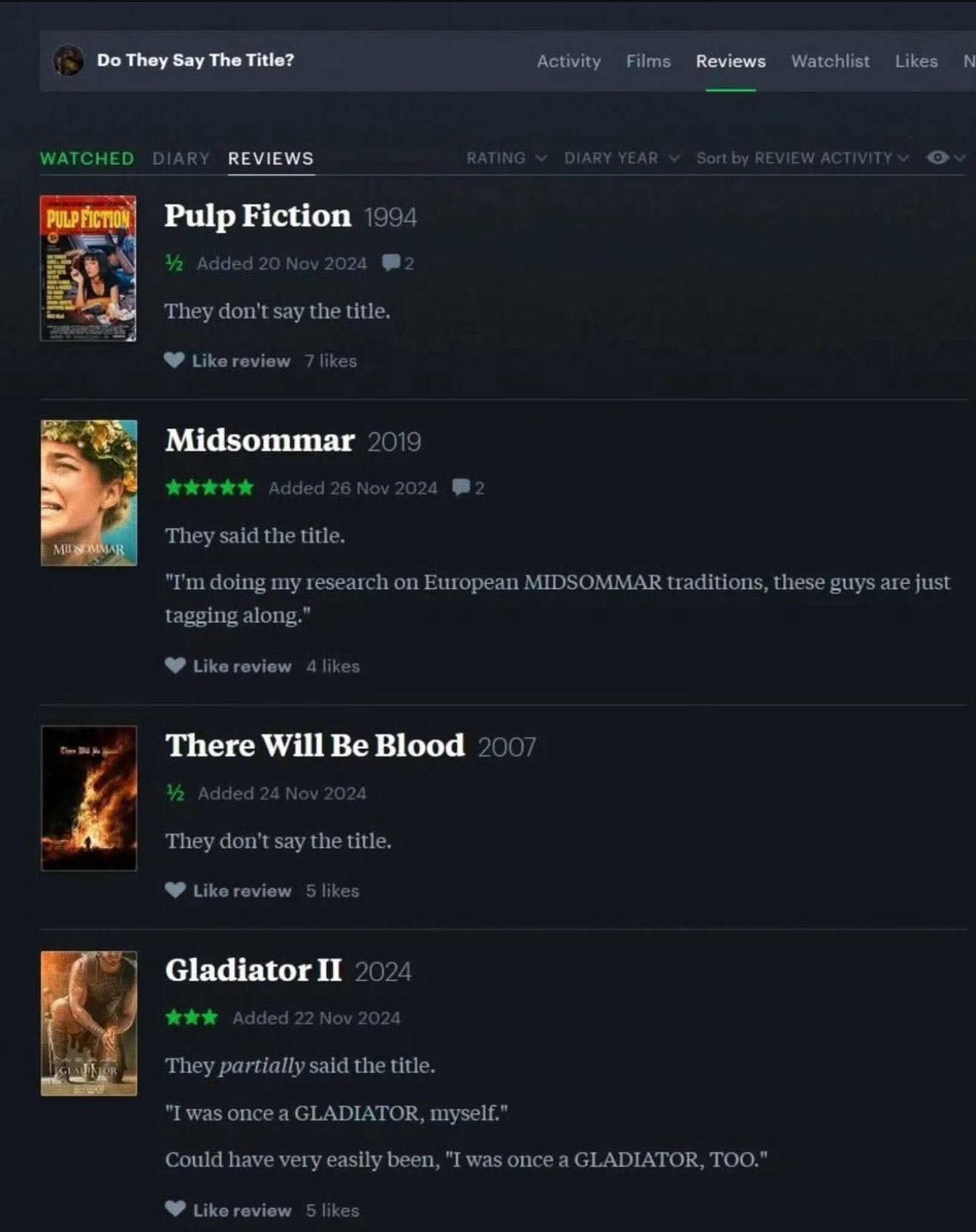 Obrázek reknou jmeno filmu nebo ne