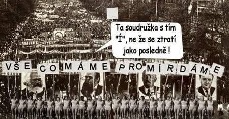 Obrázek soudruzka s I