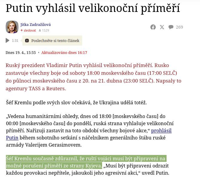 Obrázek srabacky alibista avizuje utoky