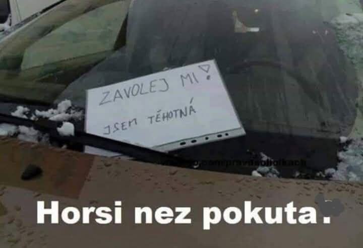 Obrázek Co by ten dal za pokutu