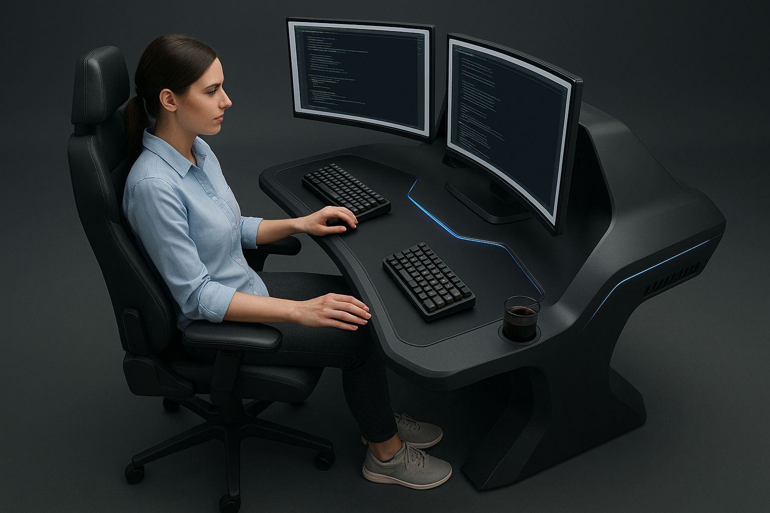 Obrázek German ergonomic workstation concept from 2025