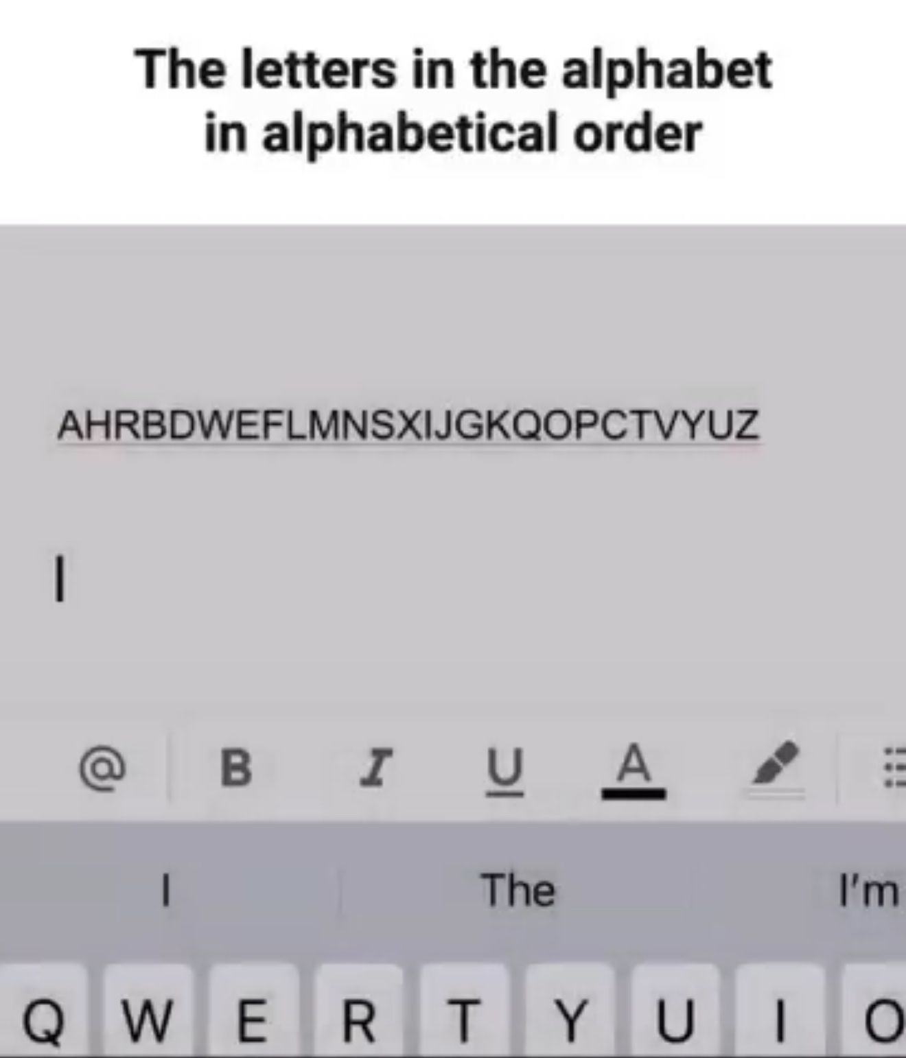 Obrázek Pismena abecedy podle abecedy