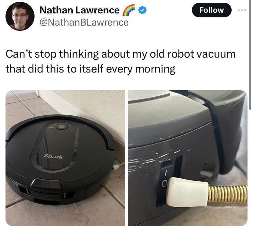 Obrázek Roomba nema vuli zit