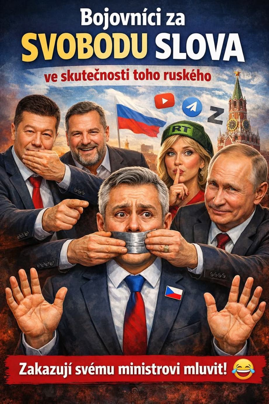 Obrázek Svoboda&nbsp;slova&nbsp;pro&nbsp;ministra