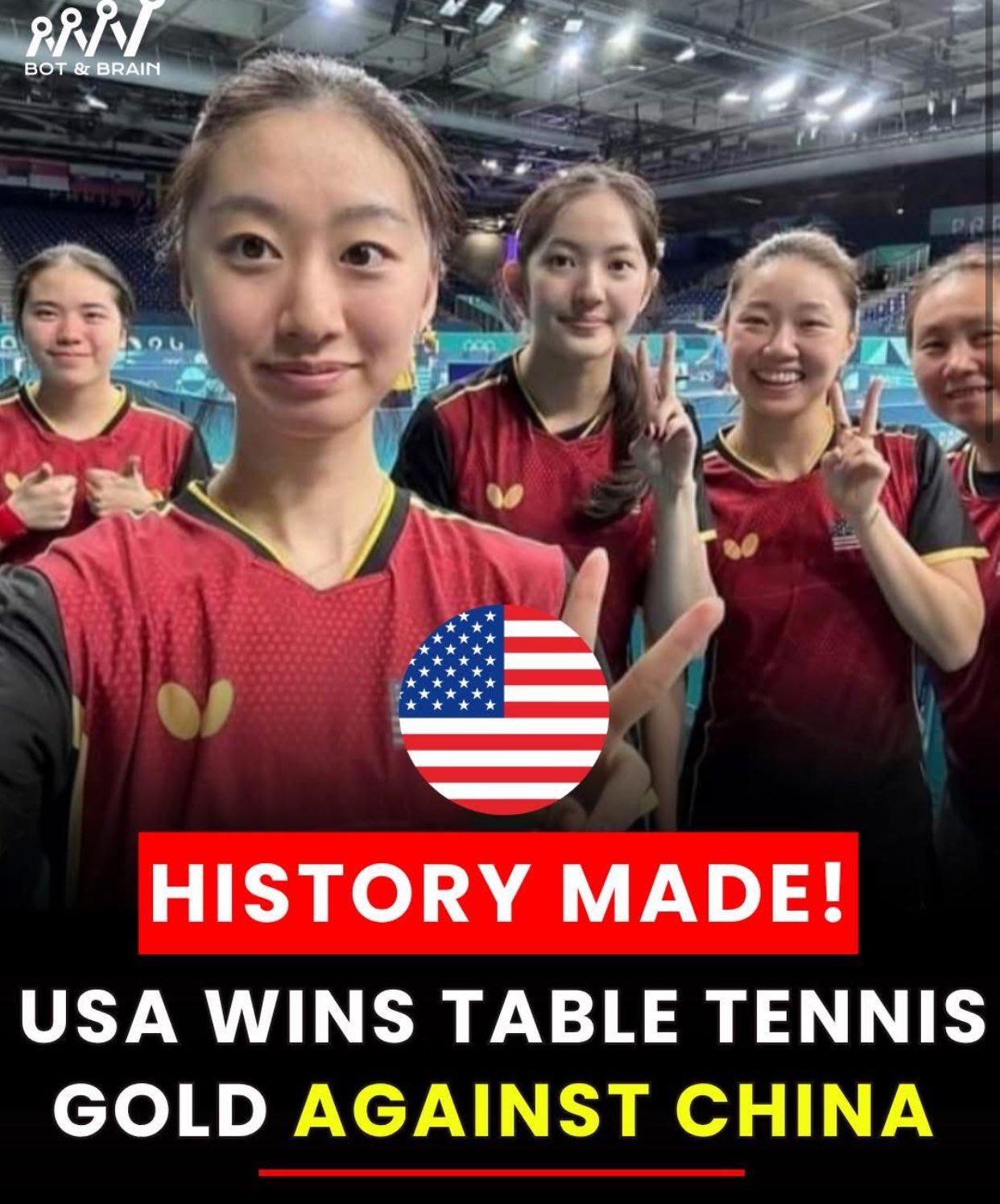Obrázek USA konecne vuhraly pinpong nad Cinou