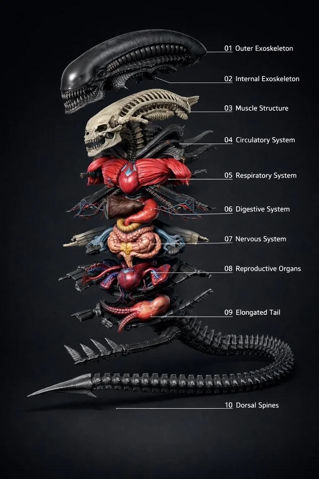 Obrázek alien&nbsp;anatomy