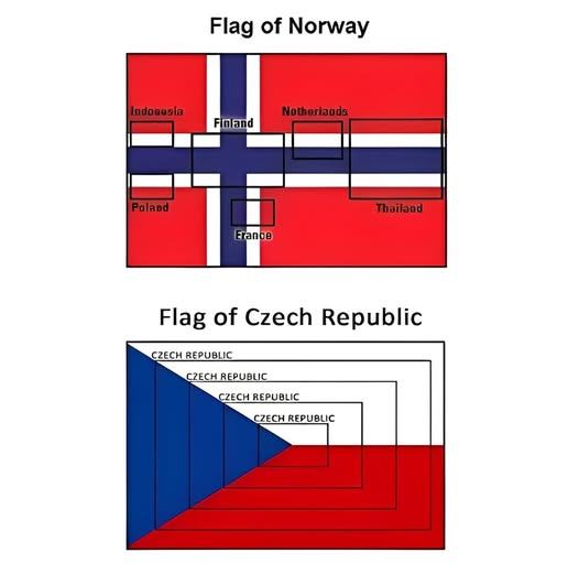 Obrázek ceska vlajka je nej