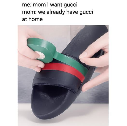 Obrázek gucci at home