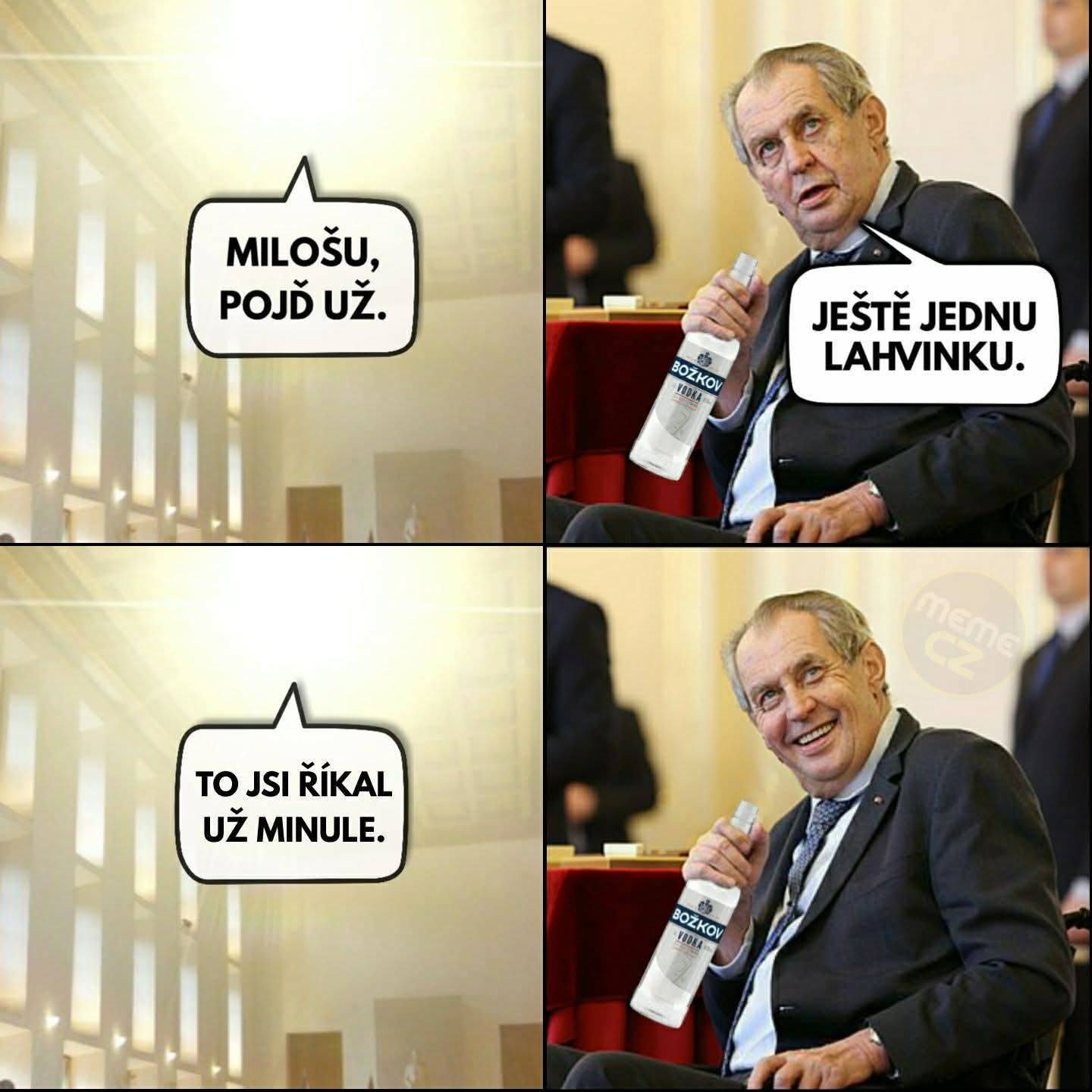Obrázek milos jde do nebe